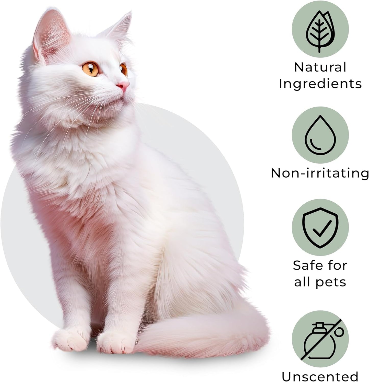 Veksun Tear Stain Remover Powder - Gentle Formula for Pets, 2.8 Oz./80g