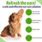 Pet Ear Cleaning Wipes (100 ct): Gentle Optic Cleanser for Dogs & Cats