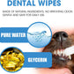 Pet Dental Care Wipes (50 ct): Natural Teeth Cleaning for Dogs & Cats