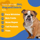 French Bulldog Wrinkle Wipes - 100 Count, 3.15in, Plant-Based Formula