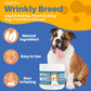 French Bulldog Wrinkle Wipes - 100 Count, 3.15in, Plant-Based Formula