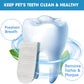 Pet Dental Care Wipes (50 ct): Natural Teeth Cleaning for Dogs & Cats